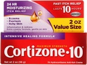 Cortizone-10 Força máxima Cortizone-10 Fórmula de Cura Intensiva, Caixas de 2 onças (Pacote de 2)