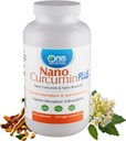 One Planet Nutrition Nano Curcumin Plus 500 mg Cápsulas Veggie (240 Servings), Nano Curcumin com Boswellia para alta absorção, Suporta Saúde Conjunta e Imune, Não-GMO, Vegan, Sem glúten