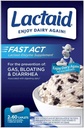 Lactaid Fast Act Lactose Intolerância Caplets, 120 Contagem de Prevenção de Diarréia Inchada de Gás Maior Tamanho do Bulk