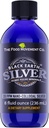 O Movimento Alimentar Black Earth Silver com Ácidos Húmicos Fulvicos, Trace Minerals para Apoio Imune, Detox, Gut Health – 8 fl oz líquido gotas Suplemento