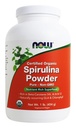 Now Foods Supplements, Certified Organic, Spirulina Powder, Rich in Beta-Caroteno (Vitamina A) e B-12 com GLA & Chlorophyll natural, 1-Pound