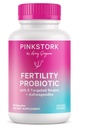 Rosa Cegonha Fertilidade Suporte Probióticos para Mulheres com Ashwagandha para Saúde Vaginal, Conceção, pH equilíbrio, equilíbrio hormonal, e Gut Flora, Fertilidade Suplementos para Mulheres, 30 Cápsulas