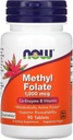 Agora Alimentos, Folato de metilo, 1.000 mcg, 90 comprimidos