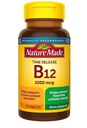 Nature Made Vitamina B12 1000 mcg, Suplemento dietético para apoio ao metabolismo energético, liberação de tempo, 75 comprimidos,.
