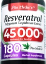 FITO MEDIC'S Lab Resveratrol Resveratrol Suplementos Resveratrol Cápsulas 450 mg 100:1 por 3 cápsulas