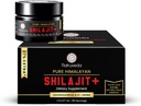 Himalayan Shilajit Resin para homens e mulheres - Shilajit orgânico, ácido fulvico & 85+ Natural Trace Minerals - Ayurvedic Dietary Tea Resin, 10 Ingredientes naturais f - 90 Servings, 1,27 onças