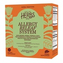 Herbs Etc. Sistema ReLeaf de Alergia - Suplemento Desconforto Sazonal - Fornece suporte para espirros e comichão olhos - Suporta função sinusal - 60 Softgels, 60 Tablets (60 Servings)
