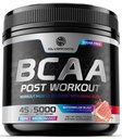 Pós de recuperação de exercícios em pó com BCAA - Extra força Músculo Recuperação Drink Mix com L-Glutamina e Aminoácidos - Açúcar livre após o treino Hydration Pó Suplemento - Melancia Blast - 45 Servings