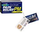 Health A2Z, Extra Strength Pain Alief PM,24 Comprimidos, Comparte to Tylenol PM Active Ingredient