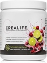 German Micronized Creatine + EUA Tart Cherry + Vitamina B6 - Pré e pós Treino Suplemento para Mulheres e Homens, Tart Cherry Lime Flavor, Nutrição sem cafeína para Corpo e Cérebro