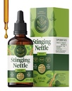 HERBAMAMA Stinging Nettle Tintura - Vegan Urinary Tract Suporte com Stinging Nettle Root Extract - Não-GMO, Álcool & Açúcar-Free Urtica Dioica Suplemento - 84-Dia fornecimento