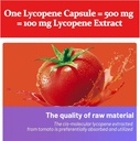 Cápsulas de Licopeno - Extrato de tomate natural 100mg Suplemento de Fórmula Complexo Orgânico - Sem Glúten, Não-GMO, 100 Softgels