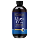 Rx Vitaminas Ultra EFA Omega 3 Óleo de peixe para cães e gatos - Promove Coração, Cérebro e Saúde Conjunta com Vitamina E, Biotina e Zinco - Óleo de Peixe Líquido para Itch Relief & Dog Shedding - 16 onças