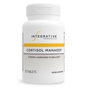 Integrative Therapeutics Cortisol Manager - Adrenal Health Support Supplement for Healthy Stress Response* - Vegan, Dairy-Free & Gluten-Free - 30 Comprimidos (15 Servings)