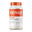 Genius Queimador de gordura termogênico, 60 comprimidos vegetarianos de dieta - perda de peso & suplemento de metabolismo, supérfluo de apetite & impulsionador de energia - foco nootrópico livre de cafeína & aumento de cérebro - Ashwagandha & TeaCrine