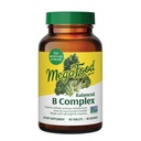 MegaFood Balanceado Complexo B - B Suplemento Vitamina Complexo, 8 B Vitaminas Incluindo Vitamina B6, Vitamina B12, Folato, Biotina e Mais, Suporta Produção de Energia Celular, Vegan, Glúten Livre - 90 Comprimidos