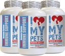 I love my PETS LLC Imune System Booster for Cats - CAT Imune Support - Booster - Suplemento saudável - Milk Thistle Cats - 180 Doces (3 Garrafas)