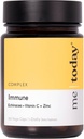 me hoje Suplemento de suporte imunológico para adultos – Echinacea, Vitamina C com zinco e vitamina D3 para reforço diário do sistema imunológico, bem-estar e defesa, vegetariano, 60 Servings