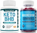 Keto puramente ideal BHB + pastilhas de magnésio