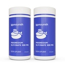 UpNourish Quelated Magnésio Glicinato 500mg Cápsulas - Quelato de Magnésio para Alta Absorção - Puro Suplemento de Magnésio para Calmo, Cães Pernas, Relaxamento muscular 480 Cápsulas