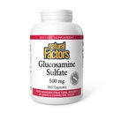 Fatores Naturais, Sulfato de Glucosamina, Suporta Mobilidade Conjunta Saudável, Cartilagem e Tecido Conectivo, 360 Cápsulas