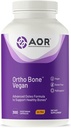 AOR, Ortho Bone Vegan, Fórmula Osteo para apoiar ossos saudáveis, 300 Cápsulas (60 Servings)