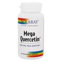 Solaray Mega Quercetin, Sinus saudável e Imune Support & AMPK Activator, Rutin, Hesperidina e Bromelain, 60 VegCaps