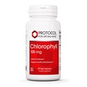 Protocolo Clorofila - Suporta Detox Cleanse, função hepática e desodorante interno* - Não-GMO & Soy Free - 90 Veg Cápsulas