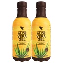 Viver para sempre Aloe Vera Gel - 99,7% Pure Inner Leaf Aloe Vera Juice - Preservative-Free - 33,8 fl oz (Pack of 2)