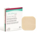 Gel de controle Convatec DuoDERM Fórmula 4 "x4" Dressing adesivo estéril hidrocolóide para feridas parciais e de espessura total, grau médico, Látex-livre, impermeável, quadrado, bege, caixa de 5ct