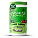 Amazing Grass Greens Superfood Antioxidant: Greens Powder com espirulina orgânica, Beet Root Powder, Elderberry & Probióticos, Sweet Berry, 60 Servings (Packaging May Vary)