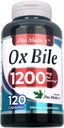 Laboratório - Sales Bile, Bile de Ox, 1200 mg por serviço, 120 Caps- Enzimas Digestivas Suplemento, Suplemento Bile de Ox.