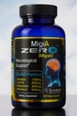 Migraine Relief, Quad-Formula com PA-Free Butterbur (150mg), CoQ10 (300mg), Glicecinato de Magnésio (300mg), Riboflavina de Alta Dose (400mg) - MigrA Zero (120 Caps) Optimal Dose para Sofredores de Migraína