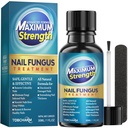 Tratamento de Fungos de unhas extra força, Tratamento de Fungos de unhas, Tratamento de Fungos de unhas para unhas e unhas, Tratamento de unhas fungais para unhas de pés, Tratamento de unhas antifúngicas para atletismos pé, grosso, quebrado, descolorado e danificado unhas (1 oz)