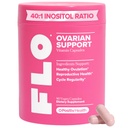 O Positiv FLO Suporte à Saúde Ovariana - Equilíbrio Hormônio para Mulheres, Suplemento com DIM, Myo & D-Chiro Inositol, Ácido Fólico - Suporta Ovulação Saudável, Regularidade do Ciclo - 30 Servimentos