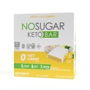 Não açúcar Keto Bar snacks - limão sabor meringue - baixo carboidrato sem açúcar Keto snack Food Bar com Keto amigável macros, 0g carboidratos líquidos, 7g proteína baseada planta, 8g gordura saudável, açúcar livre (0g) - 12 barras