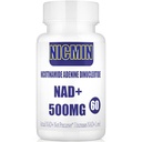 NAD lipossomal+ Suplemento 800mg com TMG 300mg, Max Absorção Actual NAD+ Suplemento (Não é um Precursor para Energia Celular, Envelhecimento Saudável e Reparação Músculo 60 Cápsulas