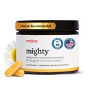 Melina Suplemento de alívio de enxaqueca natural poderosa - Magnésio, B2 Riboflavina 400mg, Feverfew, CoQ-10, ALCAR para reforçar a prevenção de enxaqueca e dor de cabeça - 15 Servos (60 Caps)