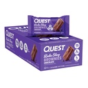 Quest Nutrition Bake Shop, Chocolate Brownies, 10g de proteína, 2g de carboidratos líquidos, 1g de açúcar, Lanche de proteína, 10 contagem