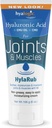 HylaRub HA Joint & Muscle Cream – Ácido hialurônico Muscle Rub w/Emu Oil & CMO – Não gorduroso, acalma, hidrata e mantém ombros, joelhos, costas, HIPS & mais 6 oz. por Hyalogic