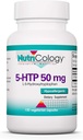 Nutriologia 5-HTP 50mg Suplemento - Serotonina para Homens e Mulheres, Apoio ao Sono, L-5-Hydroxytryptophan, Pure, Cápsulas Vegetarianas - 150 Contagem