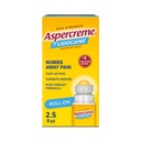 Aspercreme Odor Free Max Strength Lidocaine Pain Relief Liquid with Roll-On No Mess Applicator, 2.5 onças.