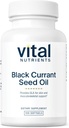 Nutrientes Vitais - Óleo de Sementes de Groselha Negra - Ácido Gordo Ómega Essencial 6 - Contém Ácido Linolênico Gama (GLA) - Cartilagem, Articulação e Nerve Function Support - 100 Softgels por garrafa