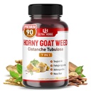 Ultra Horny Goat Weed Tongkat Ali Maca Root Tribulus - Aumentar energia, resistência e desempenho com Fadogia Ashwagandha Ginseng L-Arginine (90 Contagem de 1))