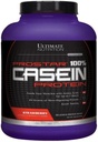 Ultimate Nutrition Prostar Micellar and Hydrolyzed Casein Protein Powder - gordura livre O crescimento e recuperação muscular overnight com BCAAs, 5 libras, morango