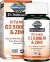 Jardim da vida Quercetin Zinc Uma vez diariamente Imune Suplemento de suporte com vitamina D3 para saúde óssea, saúde da mama e saúde da pele – Dr Formulado – Glúten Livre, Não OGM – 30 Mini Tabs