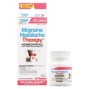Os produtos de alívio Migrane Cefaleia Terapia - 100% Ingredientes Ativos Naturais - Alivia Throbbing, Pressão, Sensibilidade à Luz, Enxaquecas - Comprimidos de dissolução rápida - 50ct