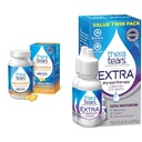 TheraTears Omega 3 Suplemento, 1200mg, 90 ct (Pacote de 1) e terapia extra seca Olho Lubrificante gotas para olhos secos, 0,5 fl oz garrafa, 2 contagem