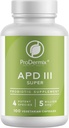 Kosher APD III Suplemento Probiótico, Suporta Obstipação Ocasional, Diarreia, Gás & Bloating, 5 bilhões de UFC Manutenção 100 Cápsulas Vegetarianas