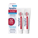 Pigmento de alívio de prurido de crianças Aquaphor, 1% de hidrocortisona Anti coceira Pomada para irritação da pele, mordidas de insetos, psoríase, erupções cutâneas Eczema e hera venenosa, Fragrância livre, 1 tubo de Oz, pacote de 2